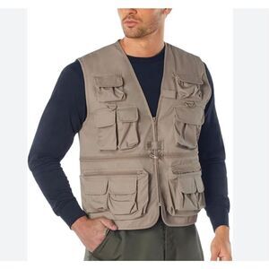 NWT Rothco Uncle Milty’s Travel Fishing Hiking Outdoor Vest Men’s Large